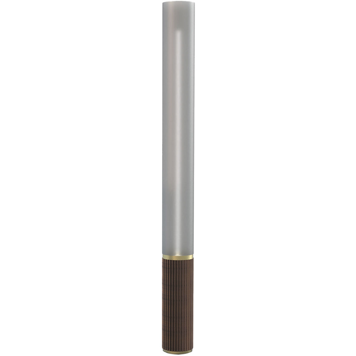 Tambo 60 inch 14.00 watt Weathered Brass and Walnut Floor Lamp Portable Light